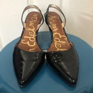 Sam Edelman Patent Sling Back Heels